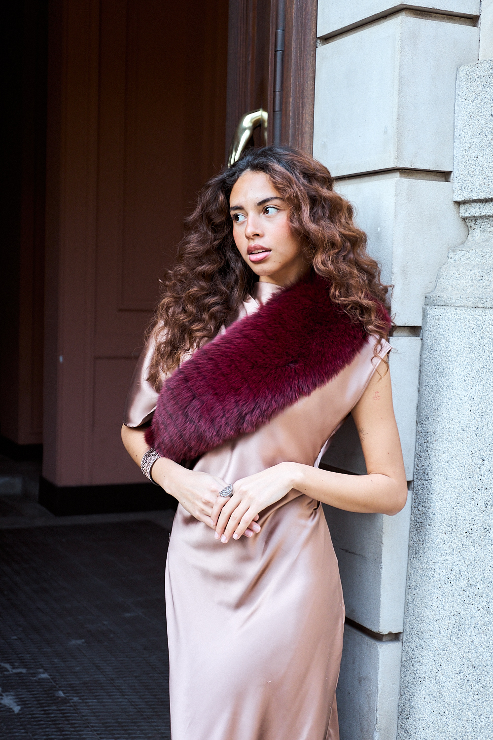 Olivia Amelie - Burgundy, One size