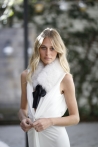 Cuello Helen - Talla única, Blanco