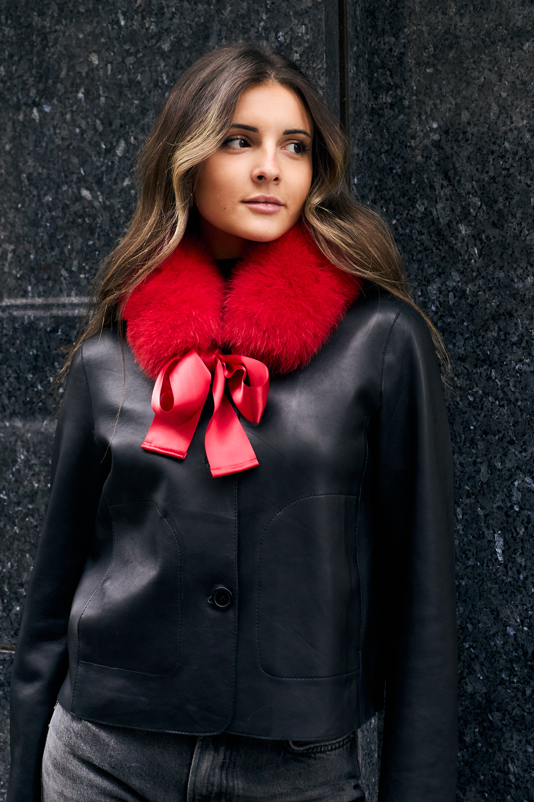 Collar Nicola - Red, One size