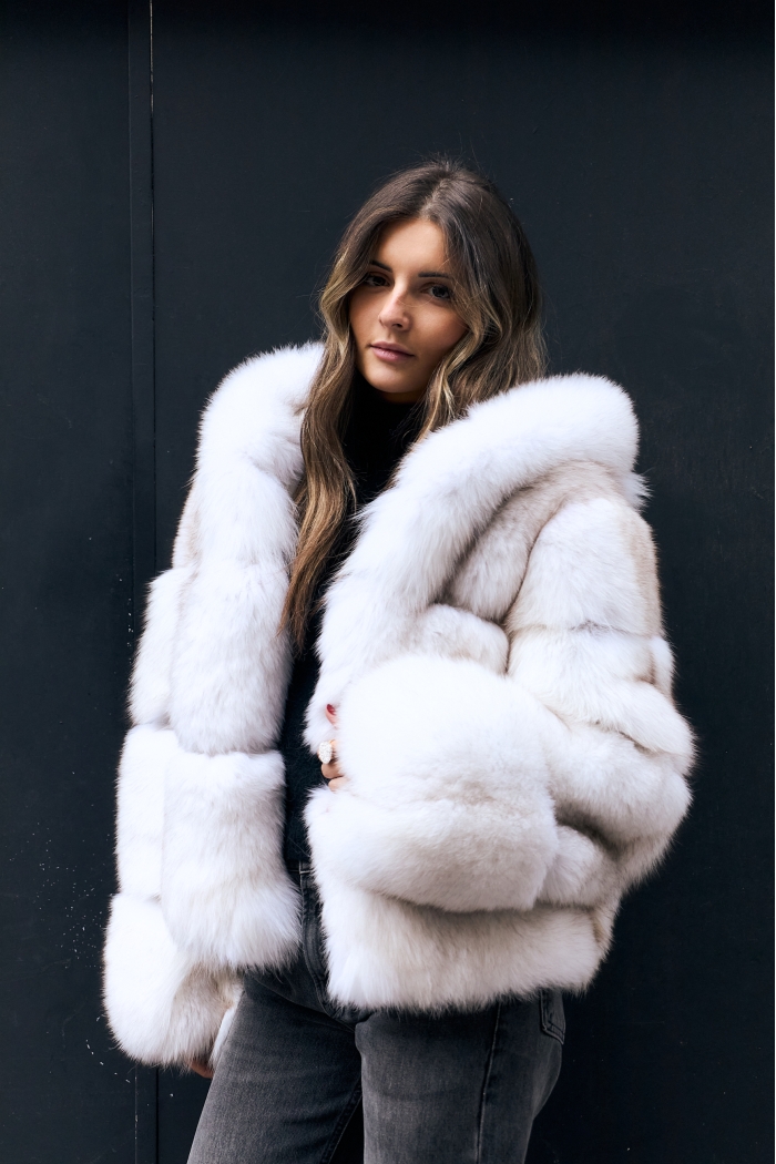 Chaqueta Francesca - S, Blanco