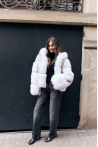 Chaqueta Francesca - S, Blanco