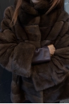 Chaqueta Violet - 38, Marrón oscuro