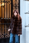 Chaqueta Violet - 38, Marrón oscuro
