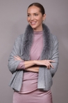 Estola Willa - Gris, Talla única