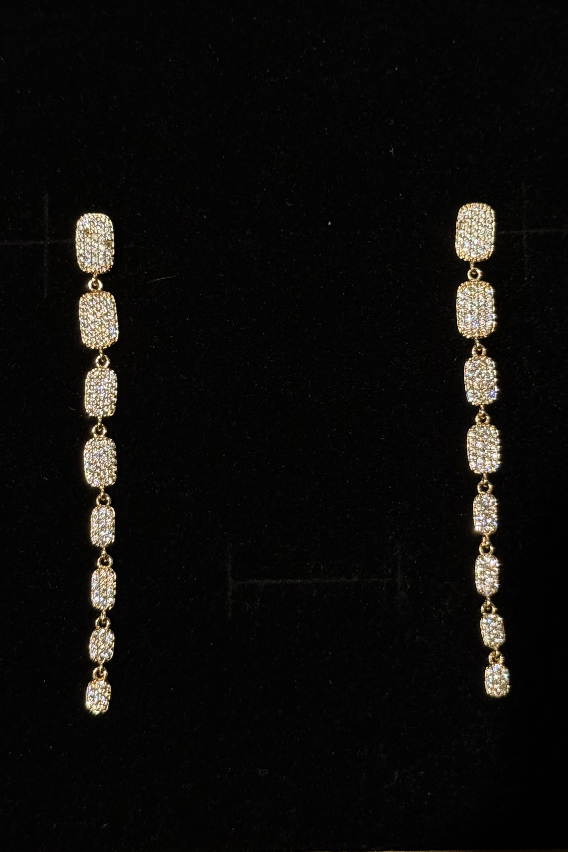 Boucle d'oreille Manuela - Une taille, Dorée