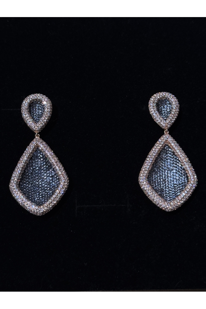 Mara earring - Blue, One size