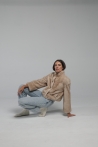 Short jacket Carrie - 34, 50 cm, Palomino