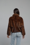 Short jacket Miranda - 34, Medium Brown