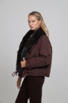 Veste Charlotte - S, Brun foncé