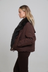 Jacket Charlotte - S, Dark brown