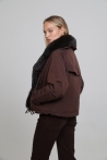 Veste Charlotte - S, Brun foncé