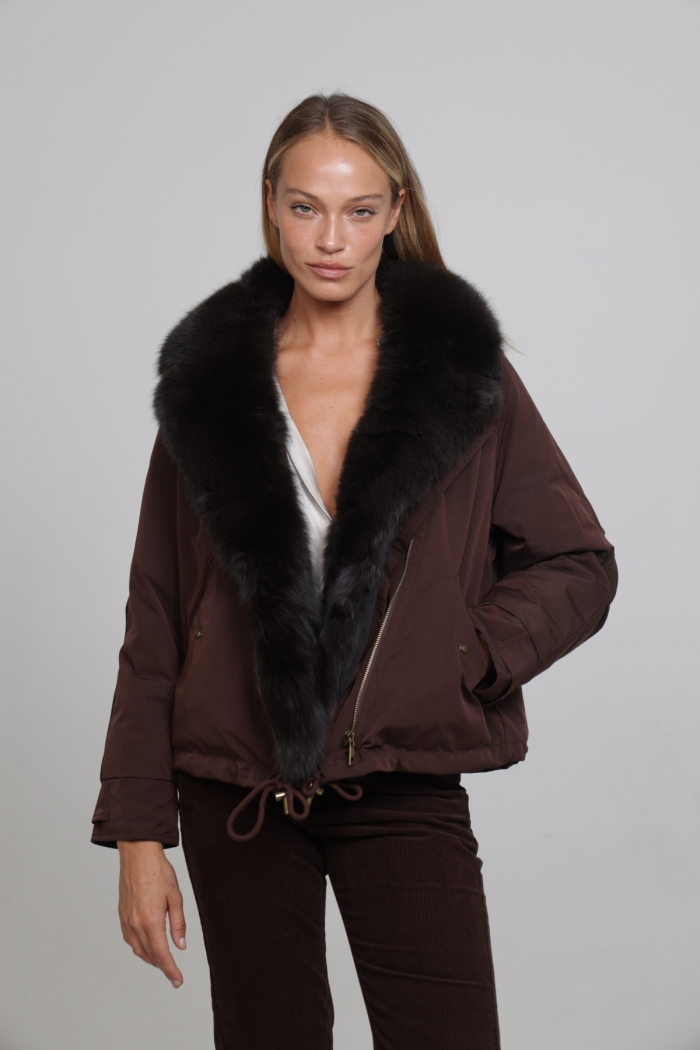 Veste Charlotte - S, Brun foncé