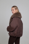 Veste Ayla - S, Brun foncé