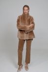 Jaqueta reversible Elodie - S, Caramelo