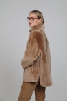 Veste réversible Elodie - S, Caramel