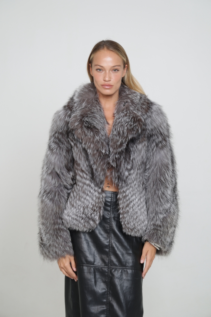 Jacket Frida - S, Argente gray