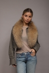 Stole  Ane - One size, Beige