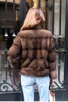 Jacket Eberly - 34, Dark brown