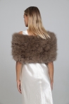 Étole Dana_copiar - Une taille, Taupe