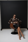 Jacket Karlie - Brown, 36