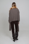 Estola Ester - Talla única, Marró Tabac