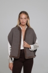 Veste Daria - Une taille, Taupe