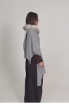 Étole Elba - Une taille, Grise