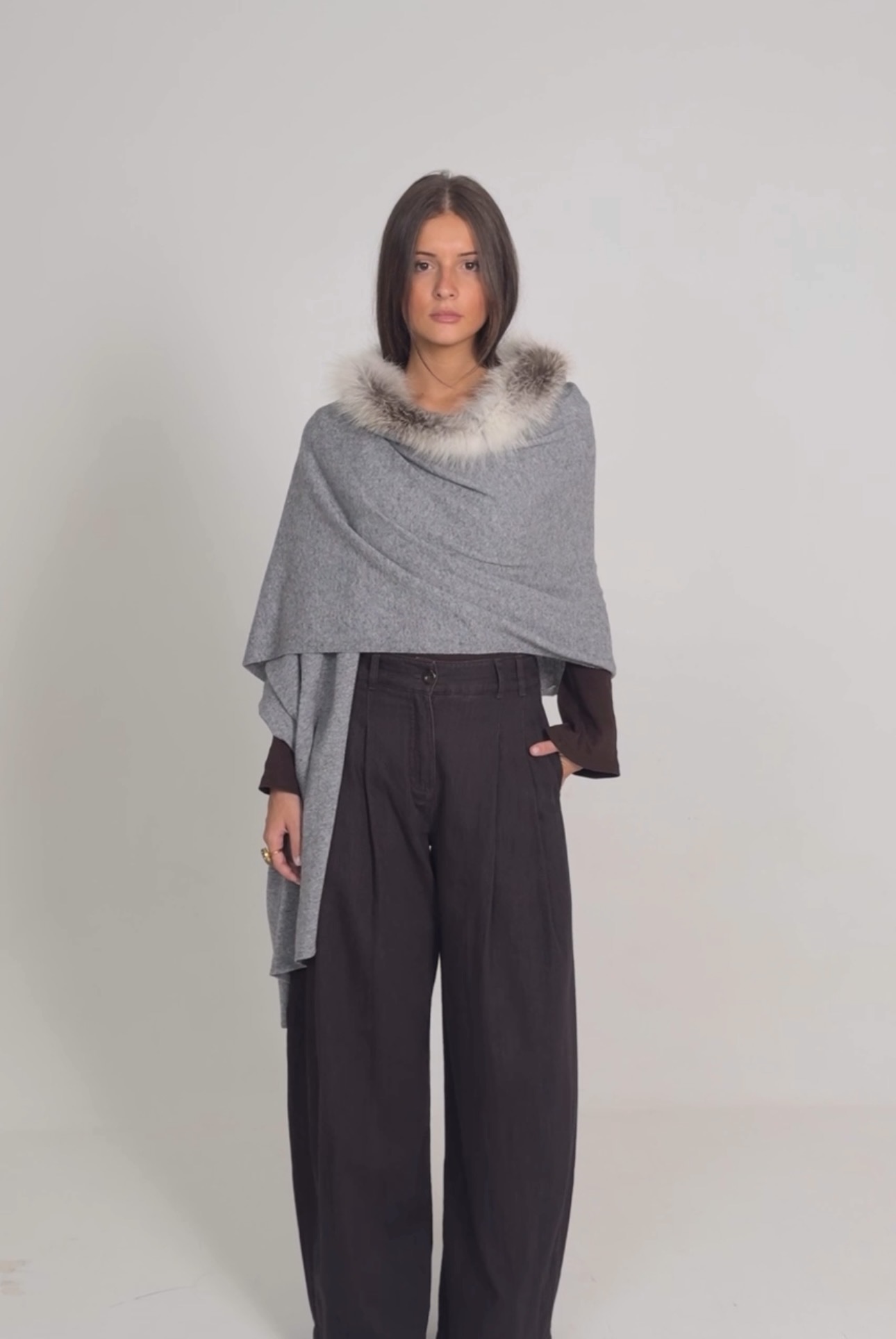 Cristina Elba - One size, Grey
